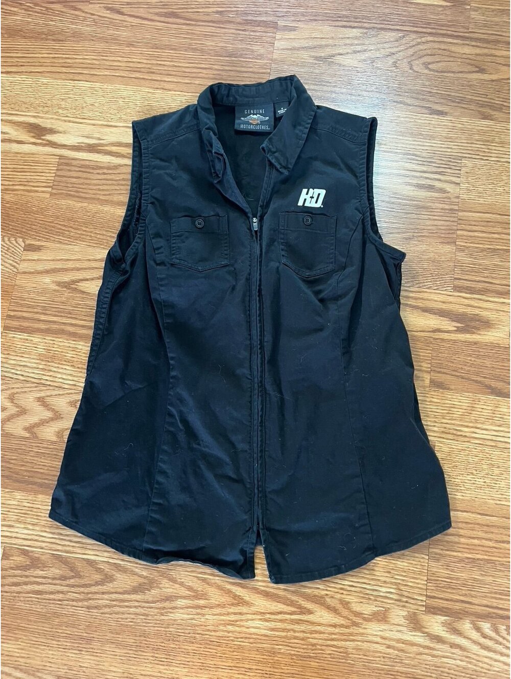 Women’s Harley Davidson Motorcycle Vest. Size Small